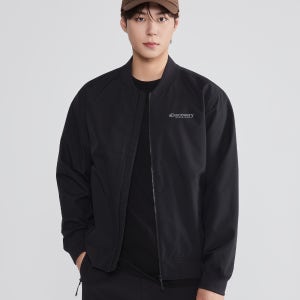 [디스커버리 공식몰] 남성 블루종 점퍼 (블랙) DMWJ39054-BKS