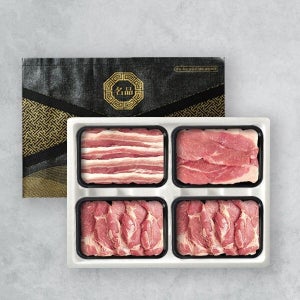 신선함 그대로 한돈 선물세트 삼겹살 400g+목살 800g+불고기 400g