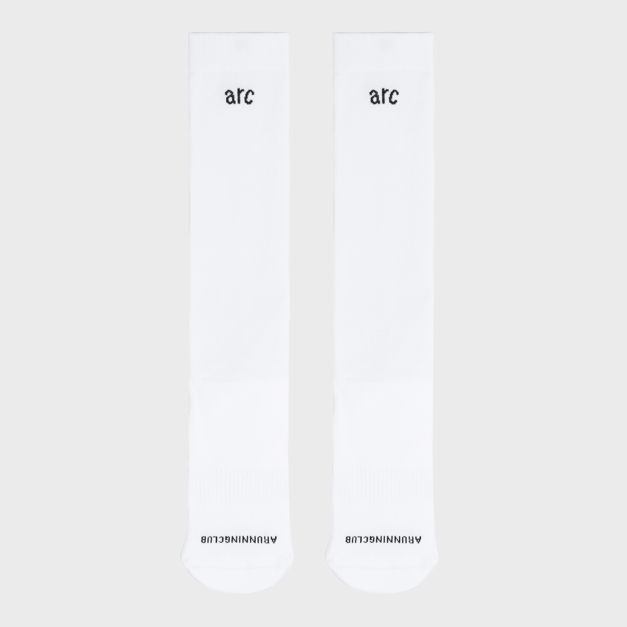 [에이알씨] [ARC 에이알씨] Run Knee Socks - White
