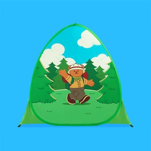 [위글위글] 원터치 경량 팝업 텐트 SET