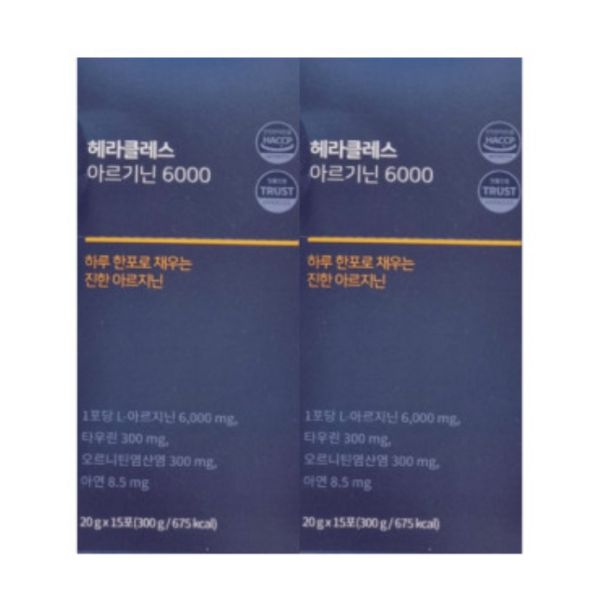 헤라클레스 아르기닌 6000 2박스 30포 <b>프로메드</b> 494072