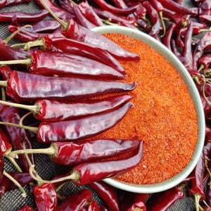 직접 기른 고추로 만든 자연건조 햇 고춧가루 500g