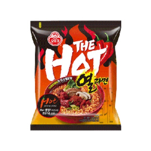 오뚜기 더핫 열라면 120g, 8개, (4개입 X 2팩) (3,850원) (무료)