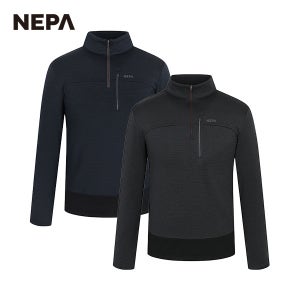 네파 남성 마운틴 블럭 브러쉬드 집업 티셔츠 7J75405