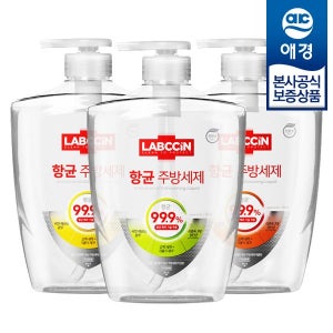 [애경공식스토어] [애경] 랩신 항균 주방세제 750ml x3개