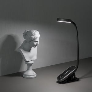 LED 무선 미니 클립 집게형 스탠드 3W USB충전형 삼색변환 밝기조절