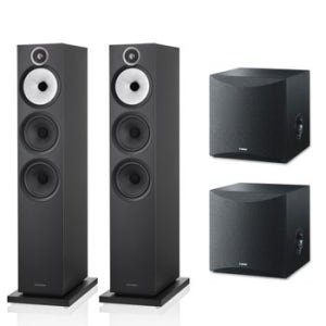 B&W 603 S3 북쉘프 스피커 + 야마하 KS-SW100 서브우퍼 2.2채널