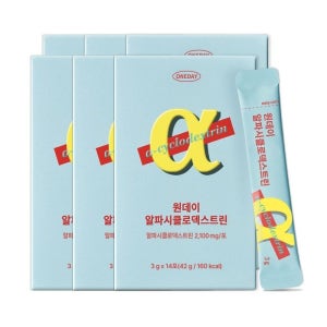 원데이 알파시클로덱스트린 알파CD 6박스(12주분)[35412403]