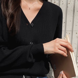 [보풀제로] 비스코스 니트 가디건(브이넥)_53CA604