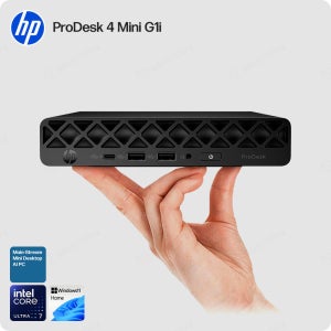 *2만원 할인* ProDesk 4 Mini G1i C26ZCPT-H Ultra7 265T 8GB 512GB SSD Windows 11 메인스트림 Ai 미니PC 키오스크 사이니지