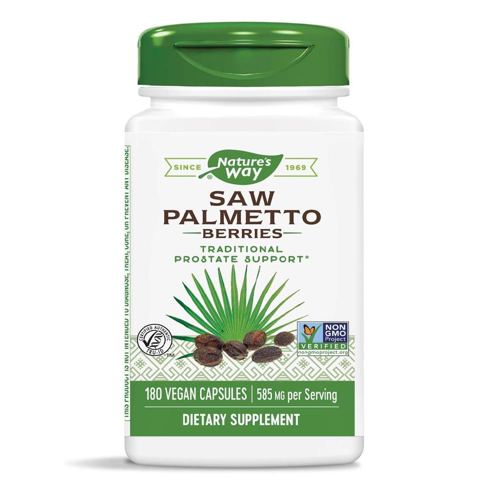 네이쳐스 웨이 <b>쏘팔메토 베리</b> 585 mg, 180 베지캡슐