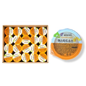 포앤그린 머스타드 소스 3kg (30g x 100개)