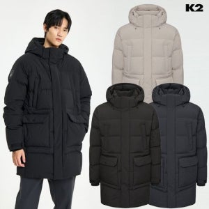 [롯데백화점] K2 남성 씬에어 아난타 롱다운 KMW25529 LE1220053528