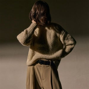 제임스펄스 캐시미어 실크 크루넥 넥 Cashmere Silk Crew Neck Biscotti WCSY3275 BISCOTTI