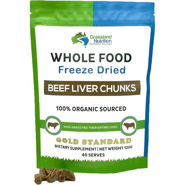 동결 건조 덩어리 철분 비타민 A <b>에너지</b> 위 B12 함량이 높습니다(120g)  1개