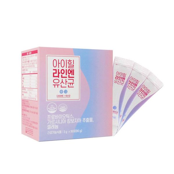 본사 <b>아이힐</b> 라인엔 유산균 30포  90g  1개