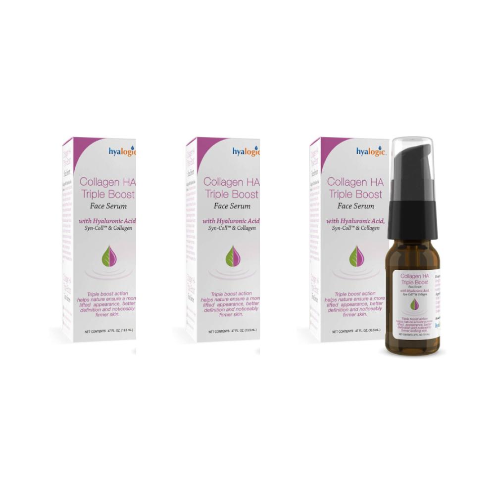 <b>Hyalogic</b> HA 콜라겐 트리플 부스트 세럼 13.5ml 3팩  3개