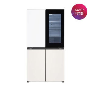 LG전자 직영] LG 디오스 오브제컬렉션 노크온 냉장고 870L T875MHE312