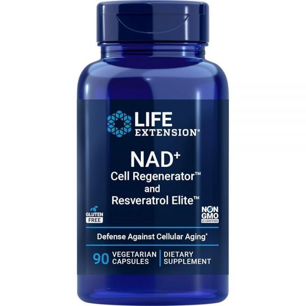 라이프익스텐션 NAD+ 셀 리제너레이터 레스베라트롤 엘리트 캡슐 90정