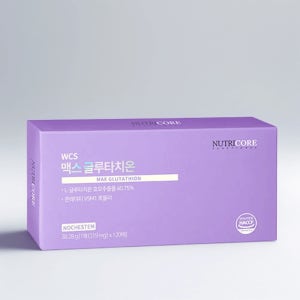 뉴트리코어 순도 98프로 WCS 맥스 글루타치온 필름 319mg x 120매