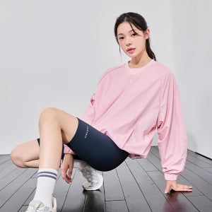 스포티브 파이핑 우븐 맨투맨