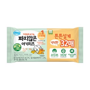 동원 덴마크 짜지않은 아기치즈 1단계 544g (17g×32매) x 5개