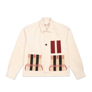 카르도 Bodhi Boxy Fit Naga03 Un-Quilted Jacket [Natural]