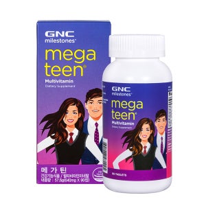 GNC 메가틴 멀티비타민&미네랄 640mg x 90정 쇼핑백 포함