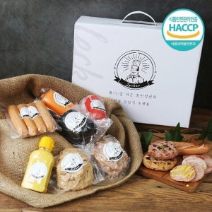 친환경팔도 [HACCP] 프리미엄 독일식 수제 햄 소세지 선물세트 3호