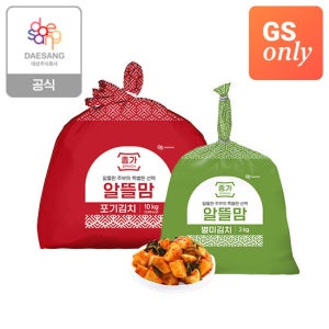 종가 알뜰맘 별미김치 (포기10kg+총각3kg)