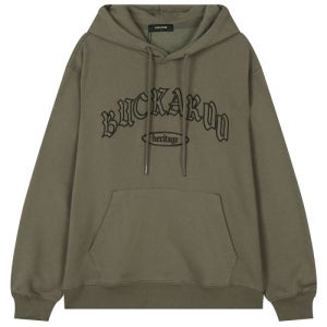 [버커루] C/P 쭈리 후드티셔츠 다크 카키 B253Z1002P