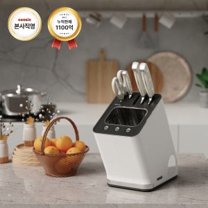 쿠진 나이프케어 칼소독기 [본체+에지리칼세트 구성]