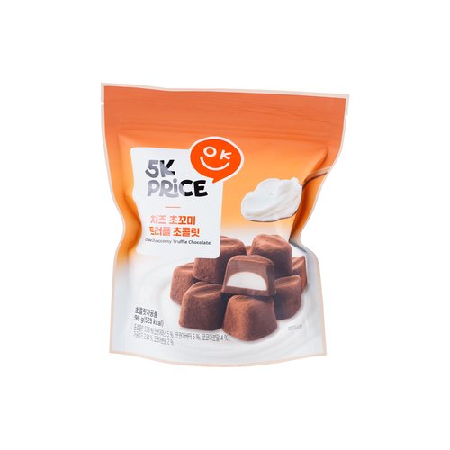 Samgwang Foods 5K Price Cheese Chokkomi Truffle Chocolate, 96g, 1pc