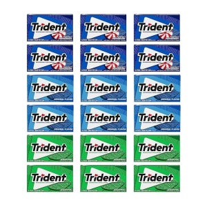 트라이던트 Trident 무설탕 츄잉껌 버라이어티 팩 캔디