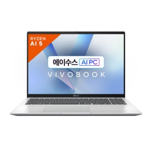 에이수스 (HOT특가딜) ASUS 비보북 16 M1607KA-MB175W 16인치 노트북  AMD 크라켄포인트 AI 5 330 16GB 512GB 윈도우 11홈