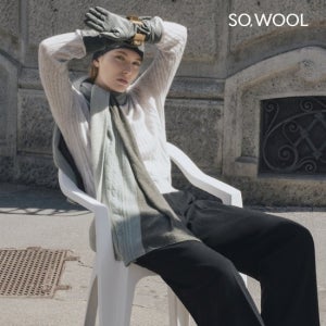 쏘울 25FW 캐시 메탈 케이블 시어 니트 TV상품