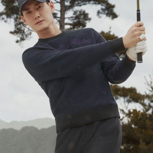 [테일러메이드]남성 방풍 라운드 니트 TMSRN4121-907 Z3012400736