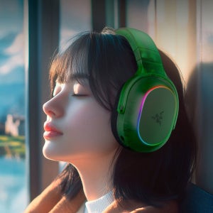 [레이저] 레이저코리아 Barracuda X Chroma 바라쿠다 X 크로마 팬텀 그린 에디션 게이밍 헤드셋