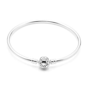 판도라 [5% 중복쿠폰] 판도라 590713 모먼트 뱅글 실버 팔찌