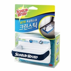 셀럽하우스 3M 올인원 욕실청소용 크린스틱 핸들1리필2