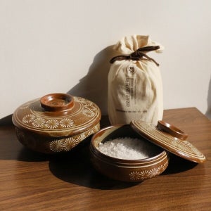 셀럽하우스 공 국산 도자기 뚜껑 찬통 2호