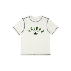 아디다스 로고 코튼 블렌드 티셔츠 (KIDS 상품)  B0061765826