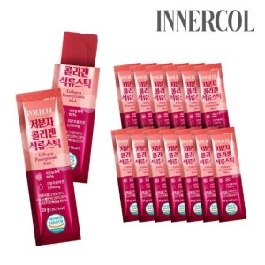 <b>이너콜</b> <b>이너콜 저분자콜라겐 석류</b>젤리 <b>스틱</b> 1세트(20g x 15개입)