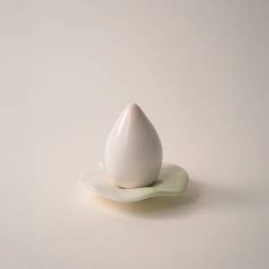 [테이크어샤워] Lotus Guasha Objet 로투스 괄사 오브제 플라워스톤 + 리프 괄사 예쁜 소품 마사지 경락 작은얼굴 피부관리