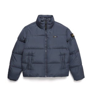 백화점매장판 내셔널지오그래픽 N244UDW910 레이만 숏기장 다운 점퍼 DUSTY NAVY 패딩