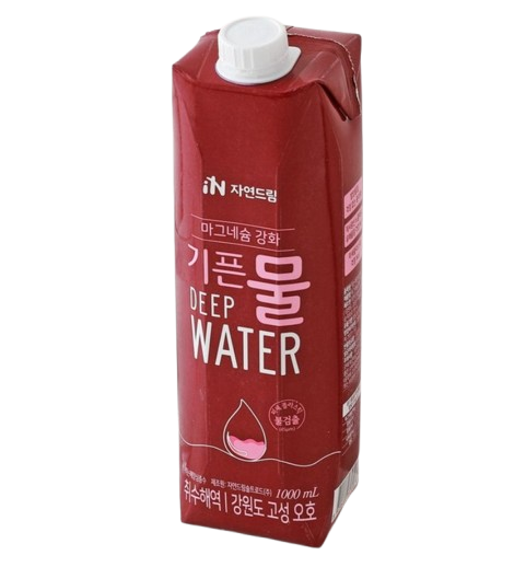IN<b>자연드림</b> 마그네슘 강화 기픈물 1L, 12개