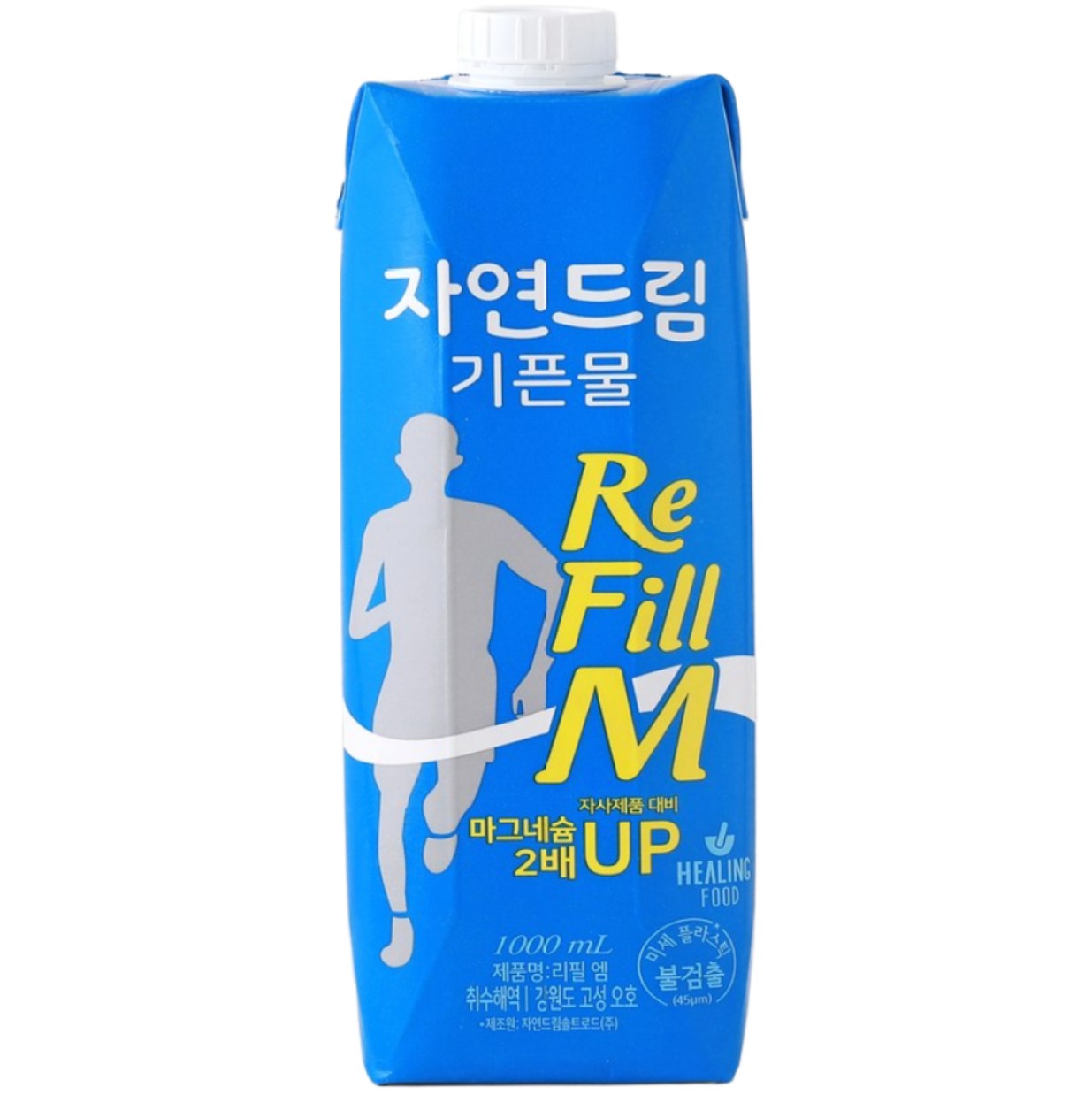IN<b>자연드림</b> 리필엠 기픈물 1L, 12개