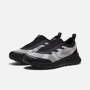 [킨] [25FW] TTS ZIP 블랙 남성 트레일 러닝화