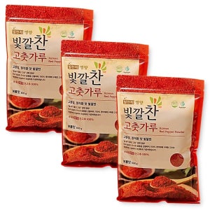 빛깔찬 햇고춧가루 2025년 국내산 고추가루 500g  12개