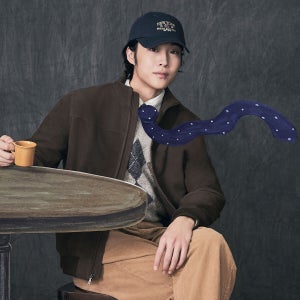 [브룩스브라더스] 스웨이드 봄버 재킷 (브라운) (BBLJMNF301)